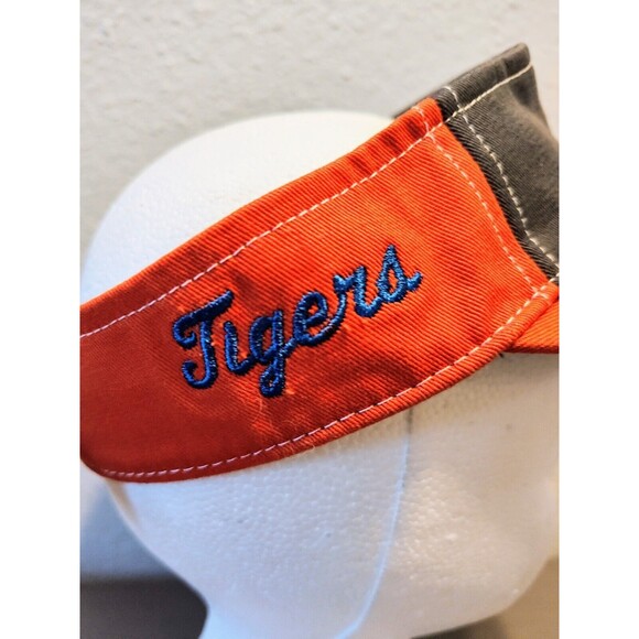 Richardson 775 Adjustable Clemson Tigers Orange Visor Hat NCAA Fast Shipping - Picture 5 of 10
